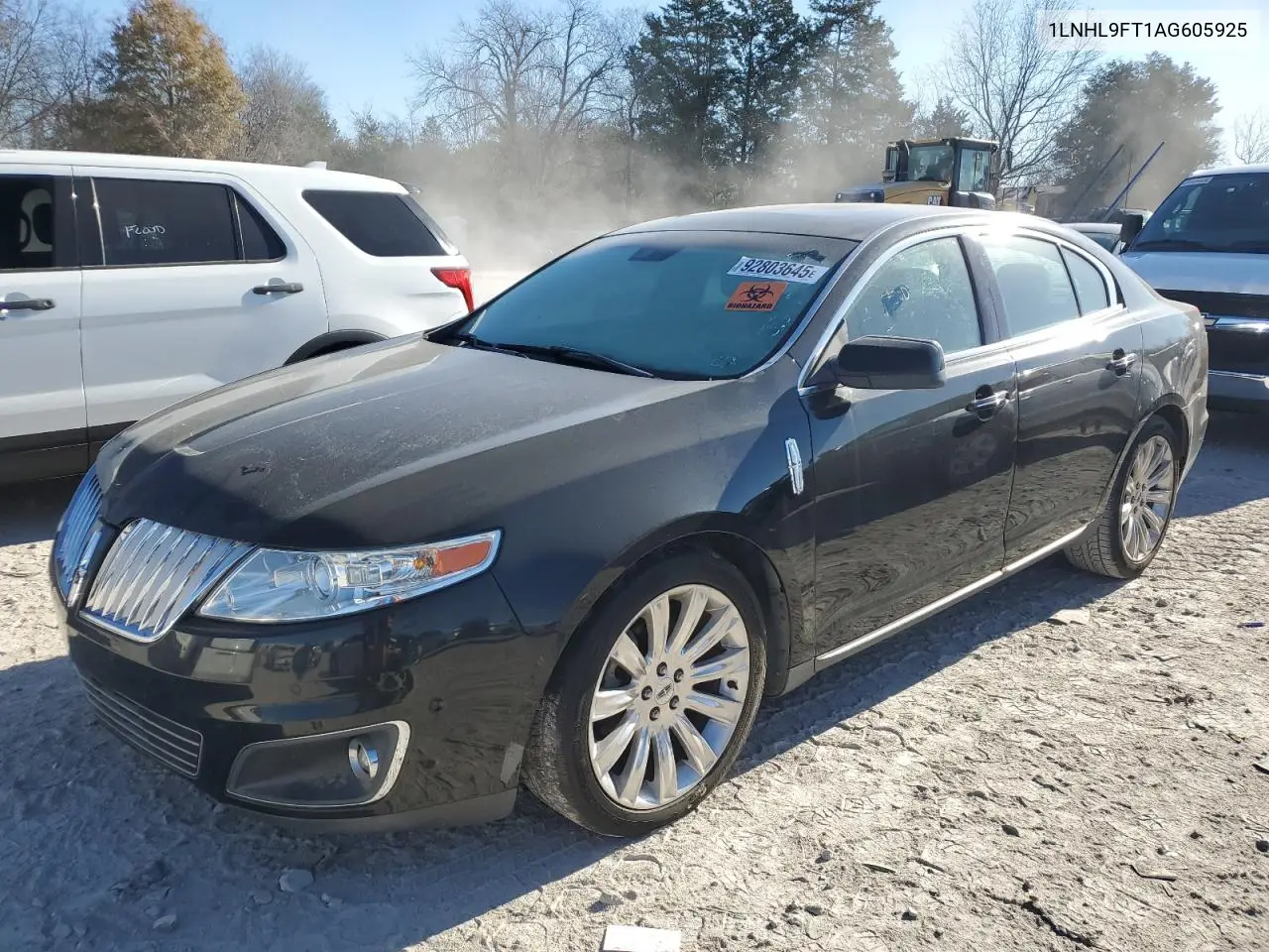 1LNHL9FT1AG605925 2010 Lincoln Mks
