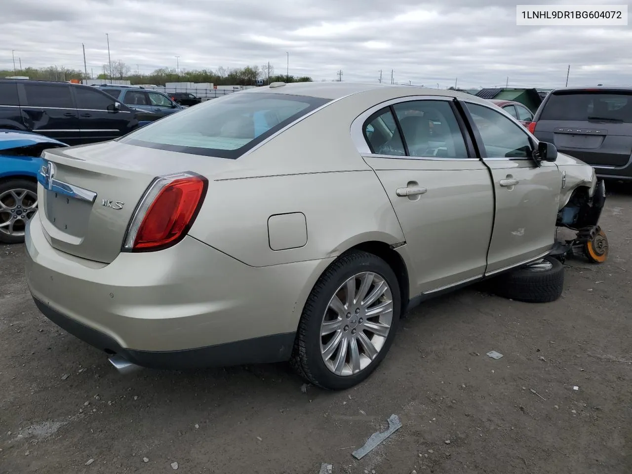 2011 Lincoln Mks VIN: 1LNHL9DR1BG604072 Lot: 49534034