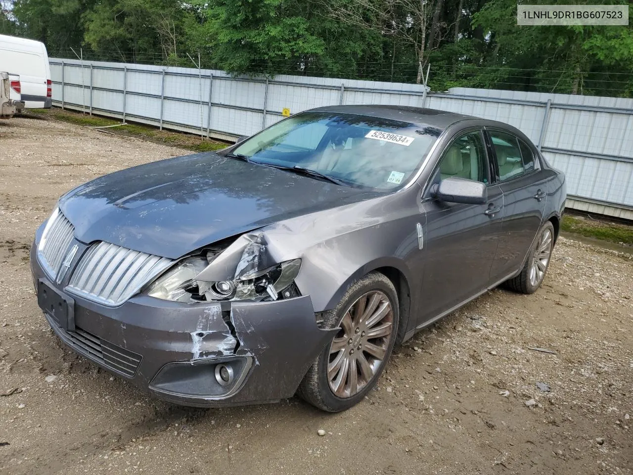 2011 Lincoln Mks VIN: 1LNHL9DR1BG607523 Lot: 52539634