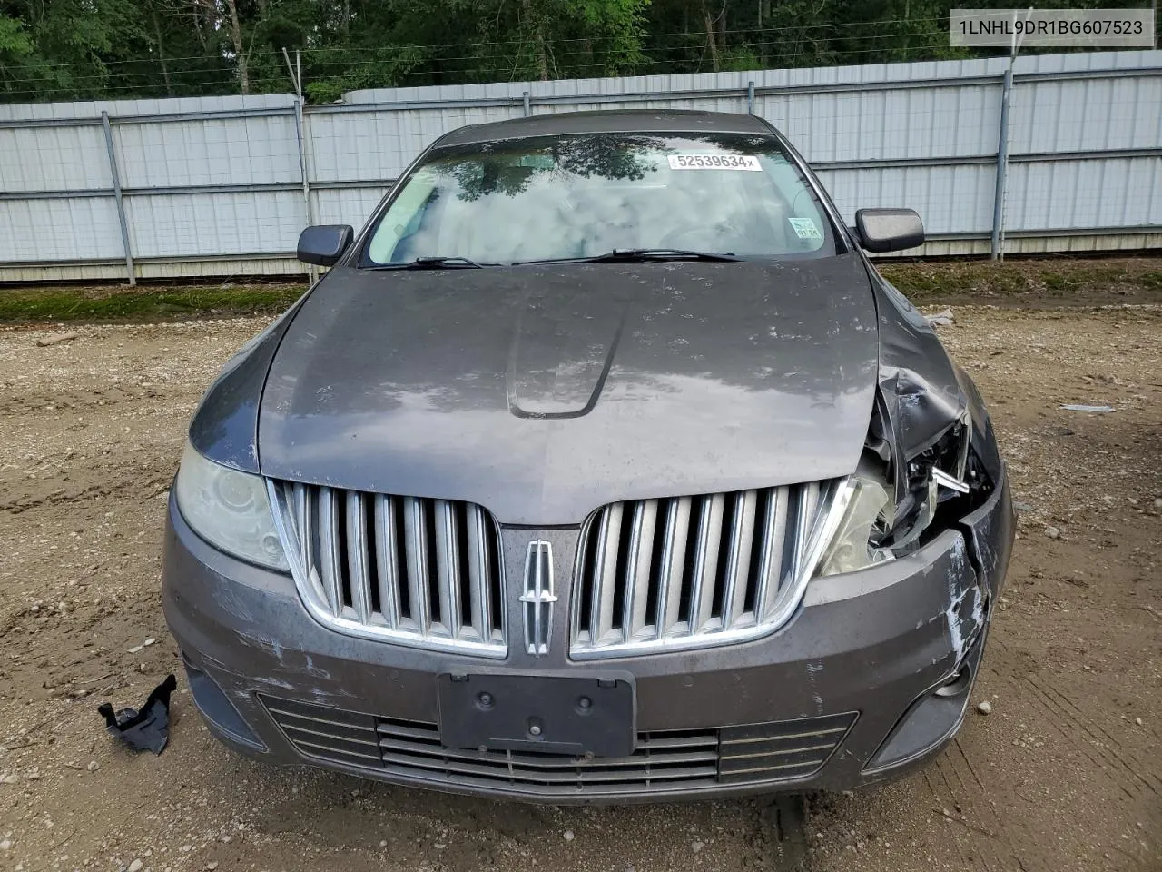 1LNHL9DR1BG607523 2011 Lincoln Mks