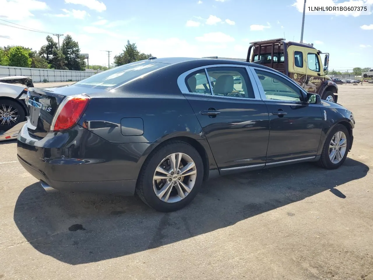 2011 Lincoln Mks VIN: 1LNHL9DR1BG607375 Lot: 52688754