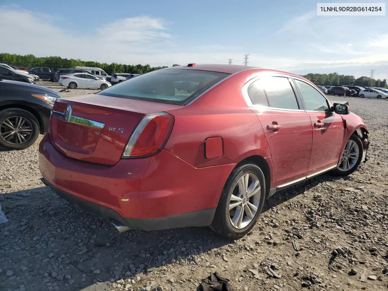 1LNHL9DR2BG614254 2011 Lincoln Mks