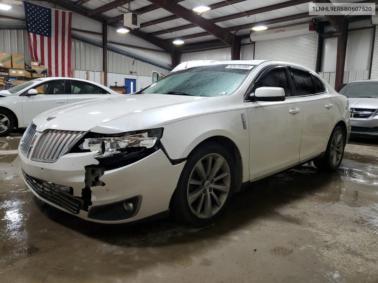 2011 Lincoln Mks VIN: 1LNHL9ER8BG607520 Lot: 53475194