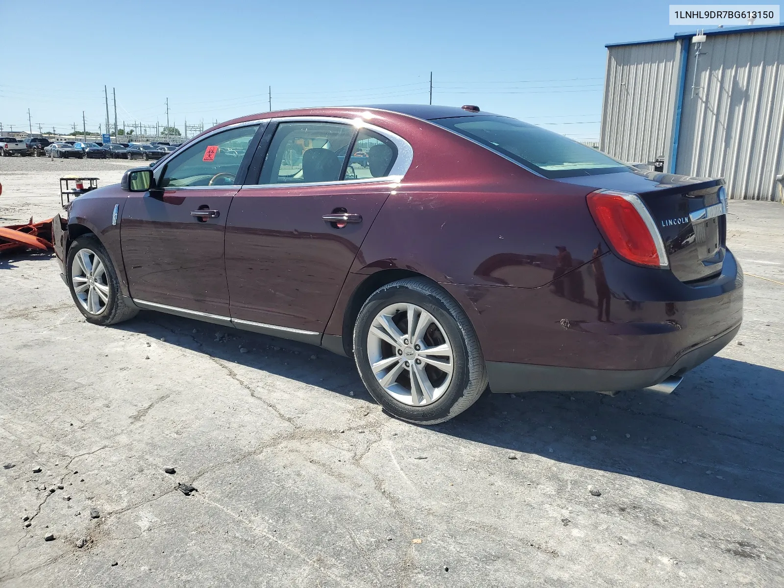 2011 Lincoln Mks VIN: 1LNHL9DR7BG613150 Lot: 54078244