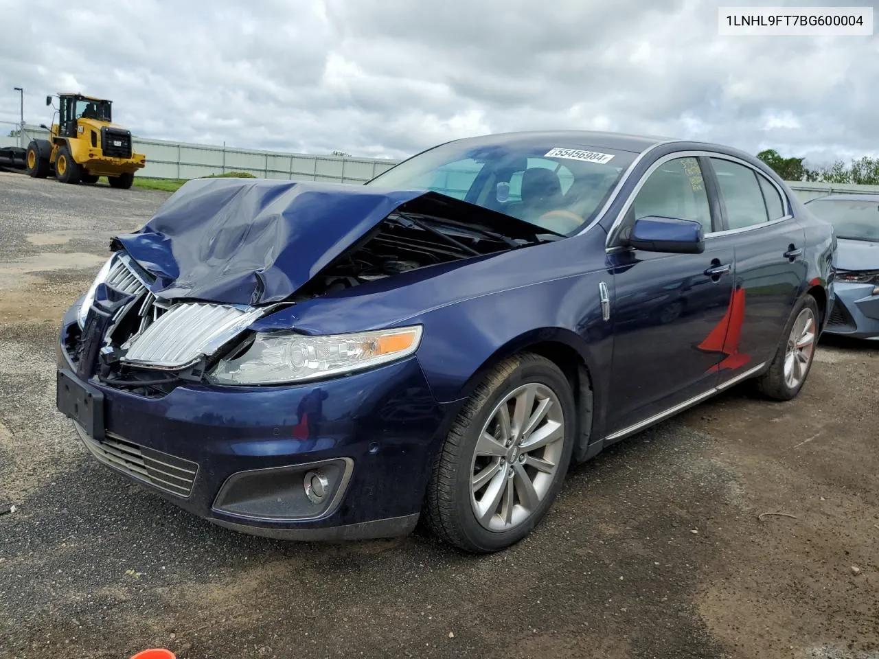 2011 Lincoln Mks VIN: 1LNHL9FT7BG600004 Lot: 55456984