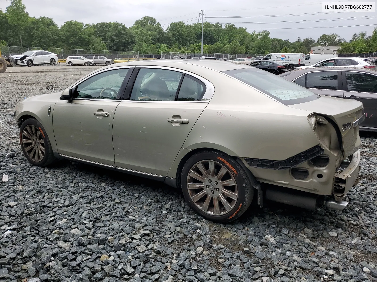 2011 Lincoln Mks VIN: 1LNHL9DR7BG602777 Lot: 55511754