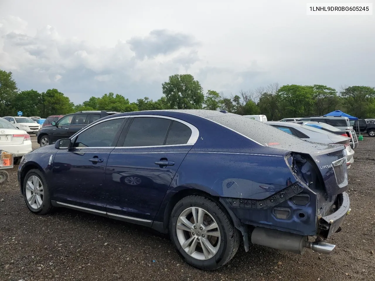 2011 Lincoln Mks VIN: 1LNHL9DR0BG605245 Lot: 55860194