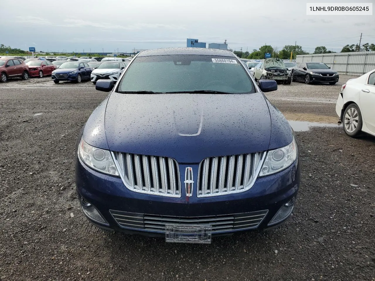 1LNHL9DR0BG605245 2011 Lincoln Mks