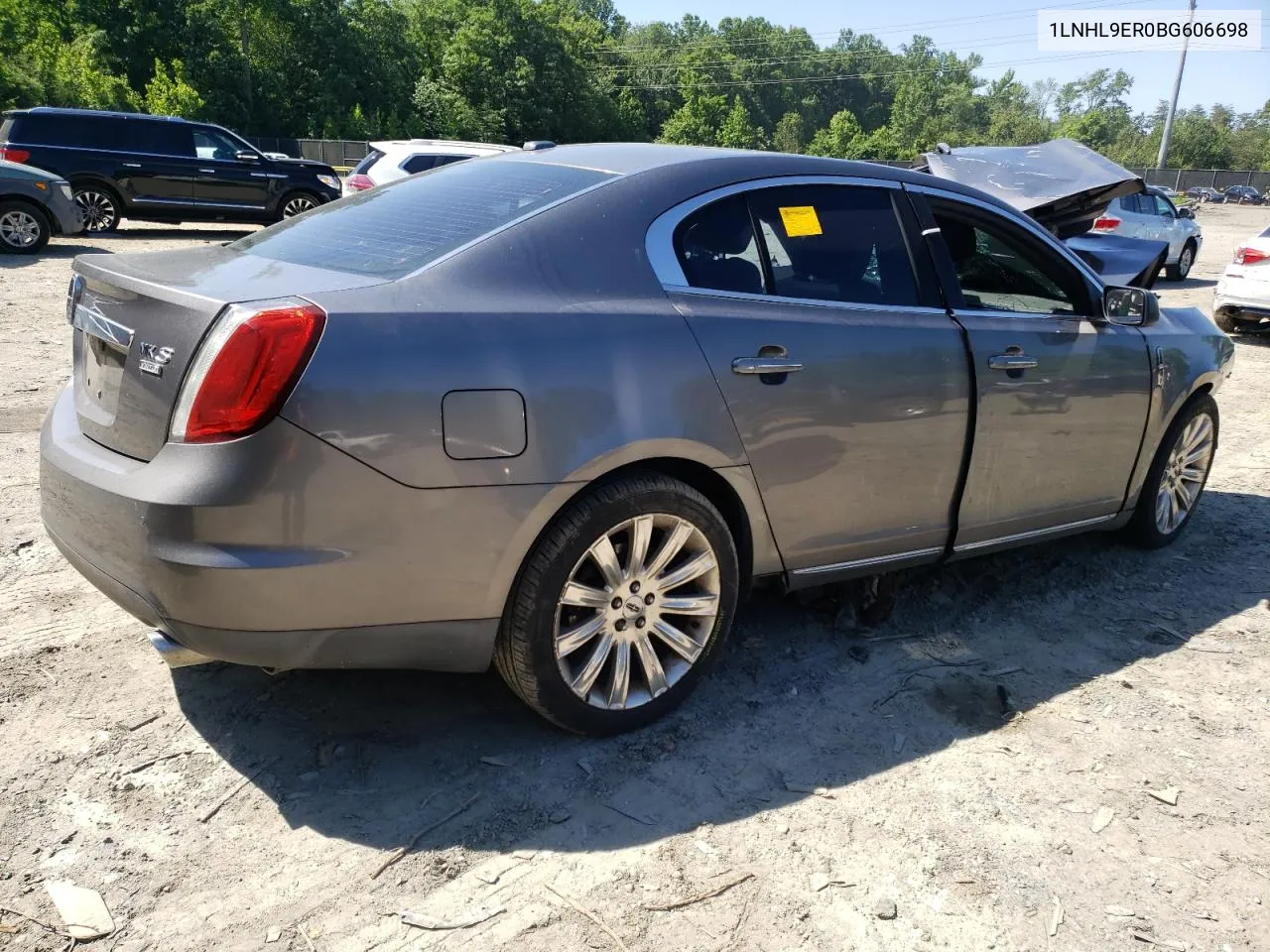 1LNHL9ER0BG606698 2011 Lincoln Mks