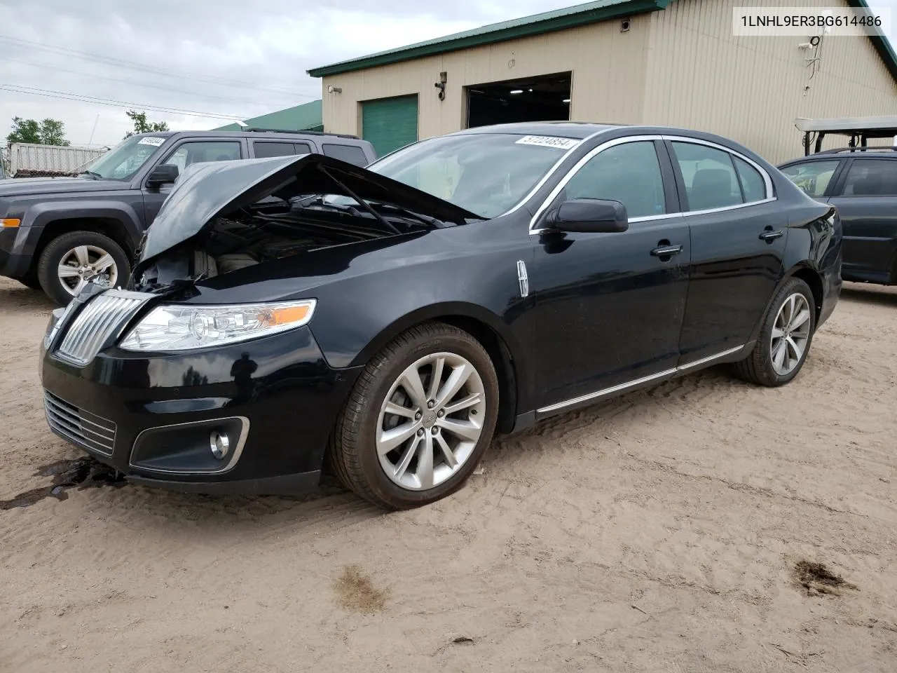 2011 Lincoln Mks VIN: 1LNHL9ER3BG614486 Lot: 57224854