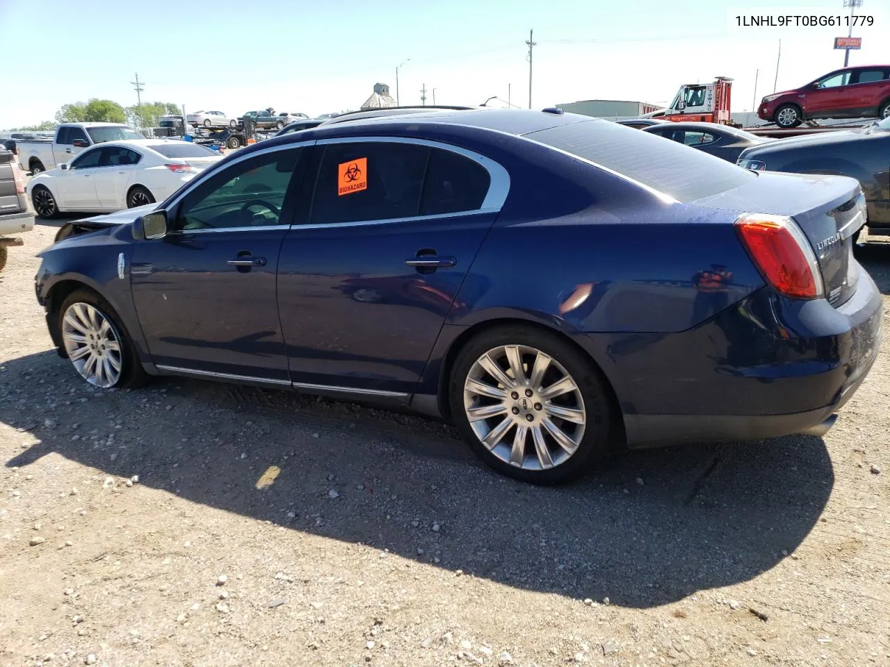 2011 Lincoln Mks VIN: 1LNHL9FT0BG611779 Lot: 57962884