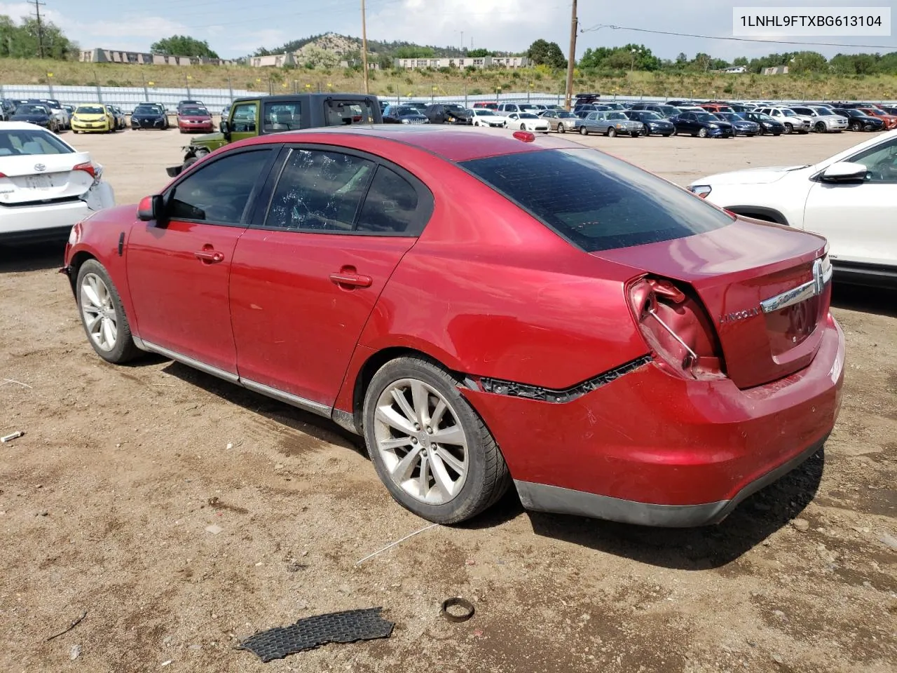 2011 Lincoln Mks VIN: 1LNHL9FTXBG613104 Lot: 58218384