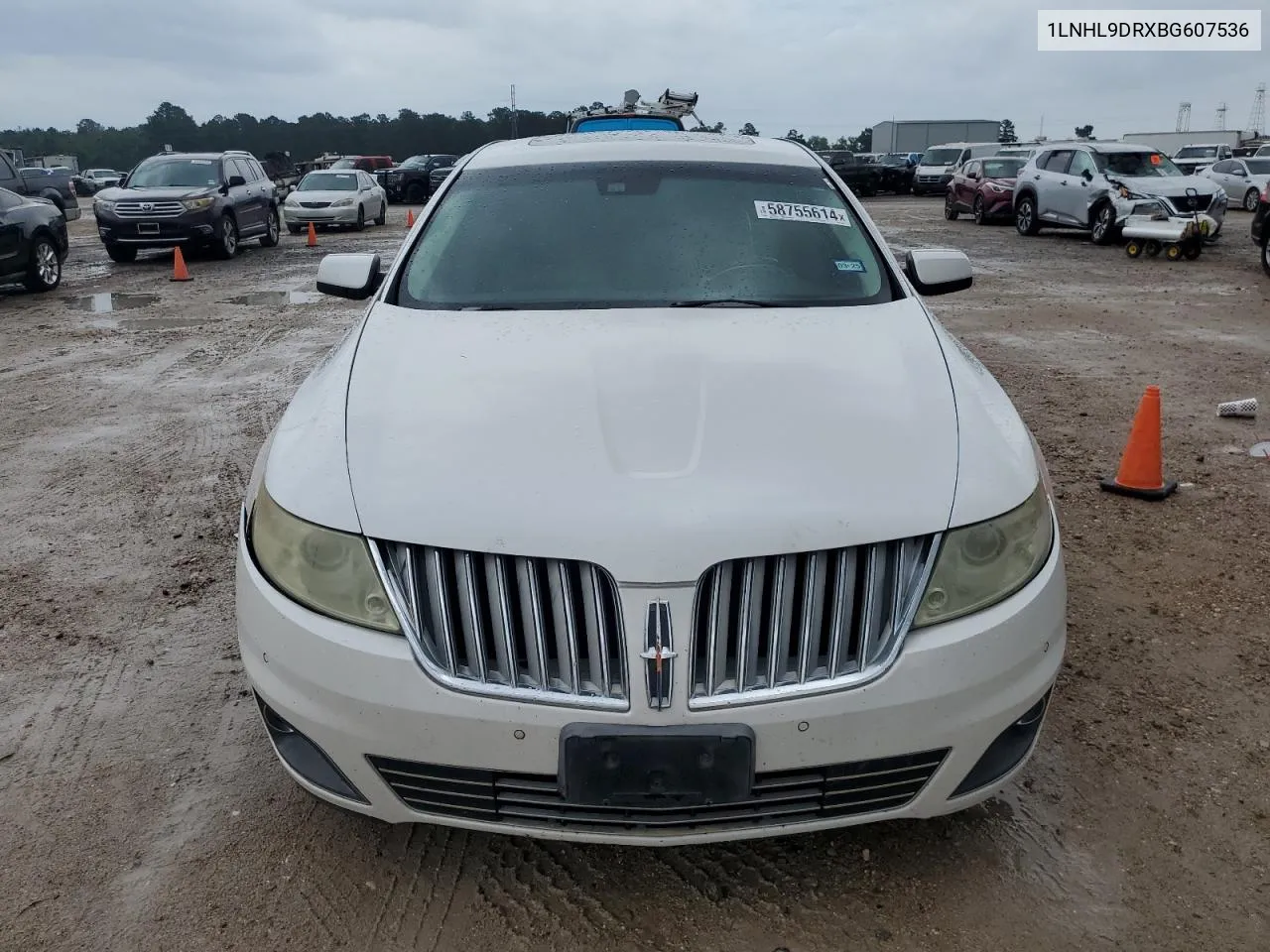 2011 Lincoln Mks VIN: 1LNHL9DRXBG607536 Lot: 58755614