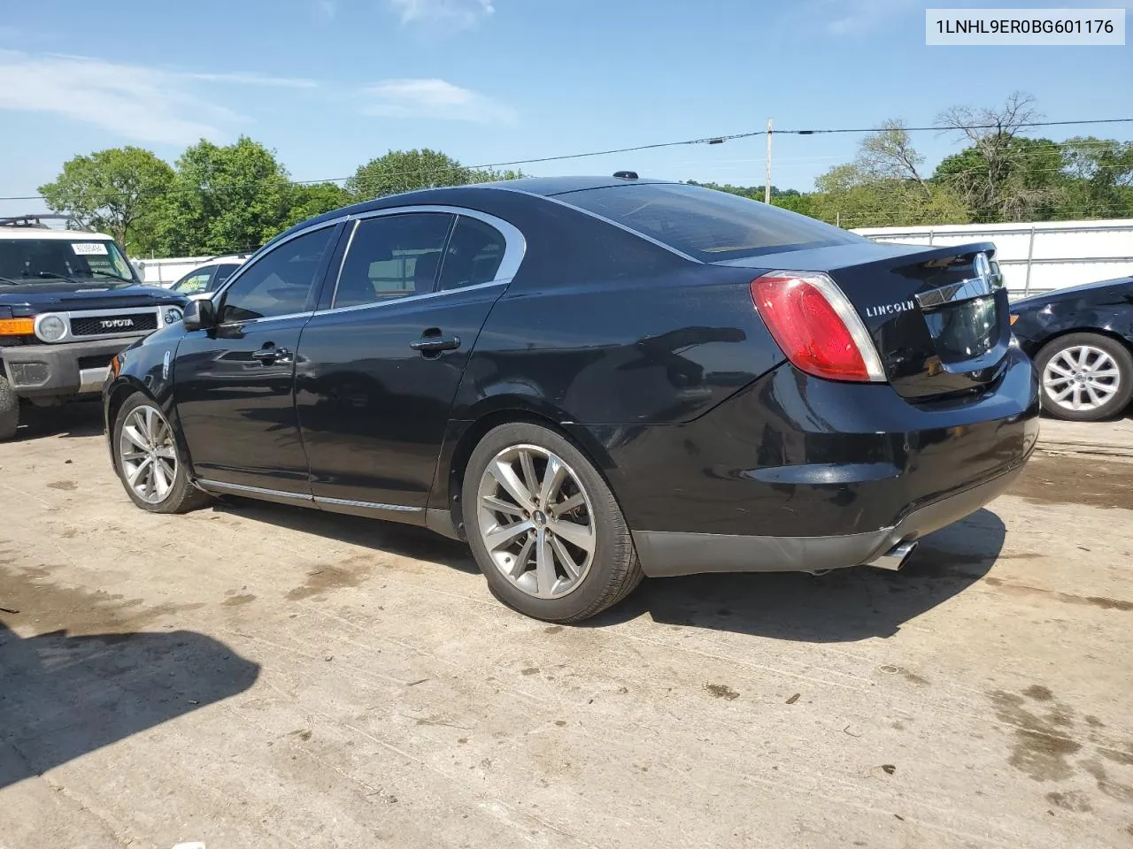 2011 Lincoln Mks VIN: 1LNHL9ER0BG601176 Lot: 60822254