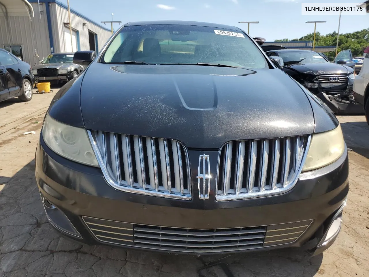 2011 Lincoln Mks VIN: 1LNHL9ER0BG601176 Lot: 60822254