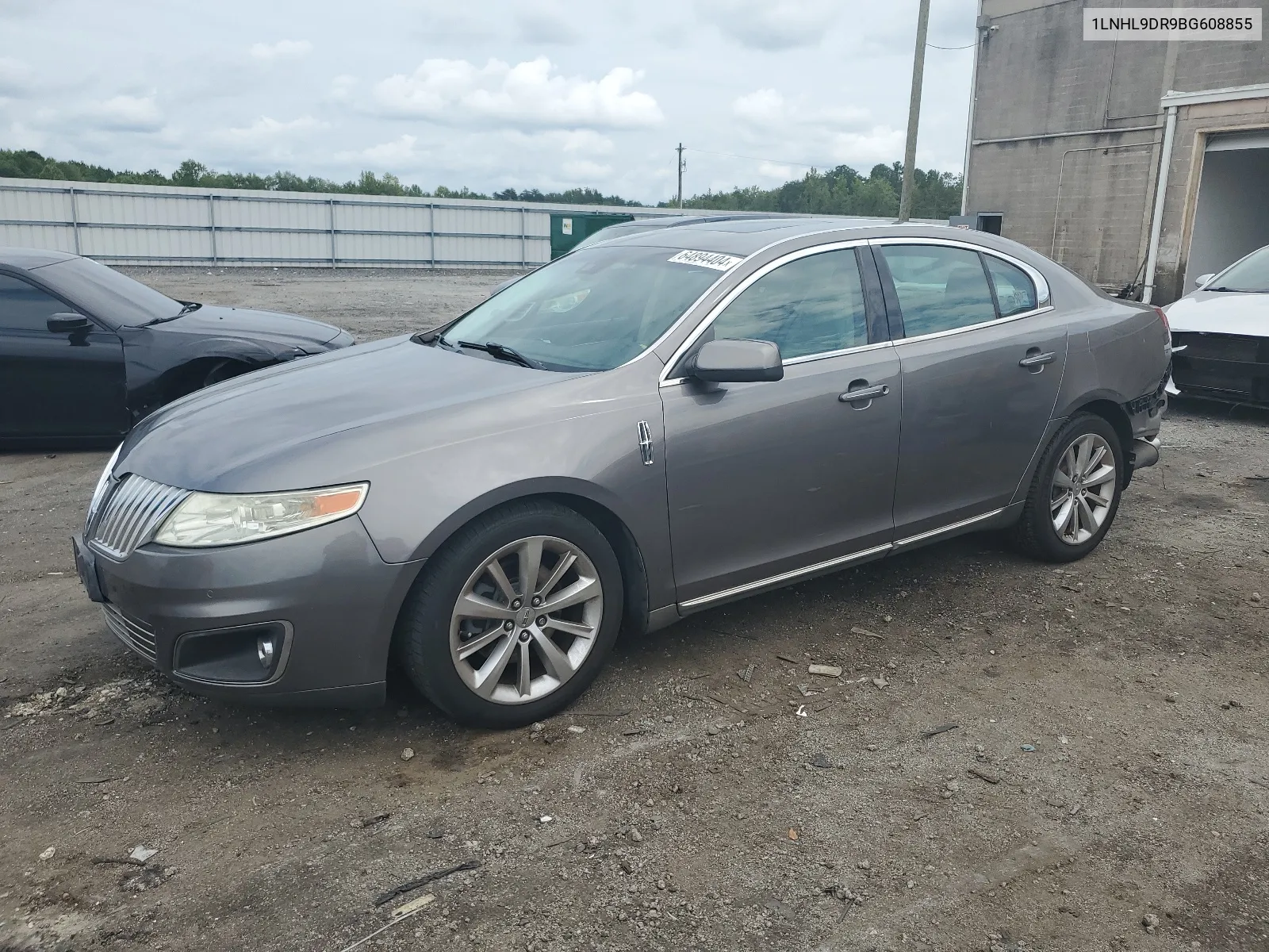 1LNHL9DR9BG608855 2011 Lincoln Mks