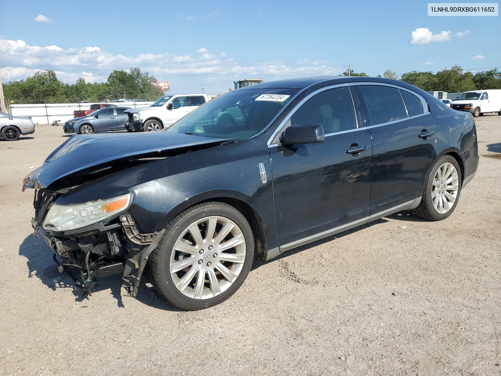 2011 Lincoln Mks VIN: 1LNHL9DRXBG611652 Lot: 67264204