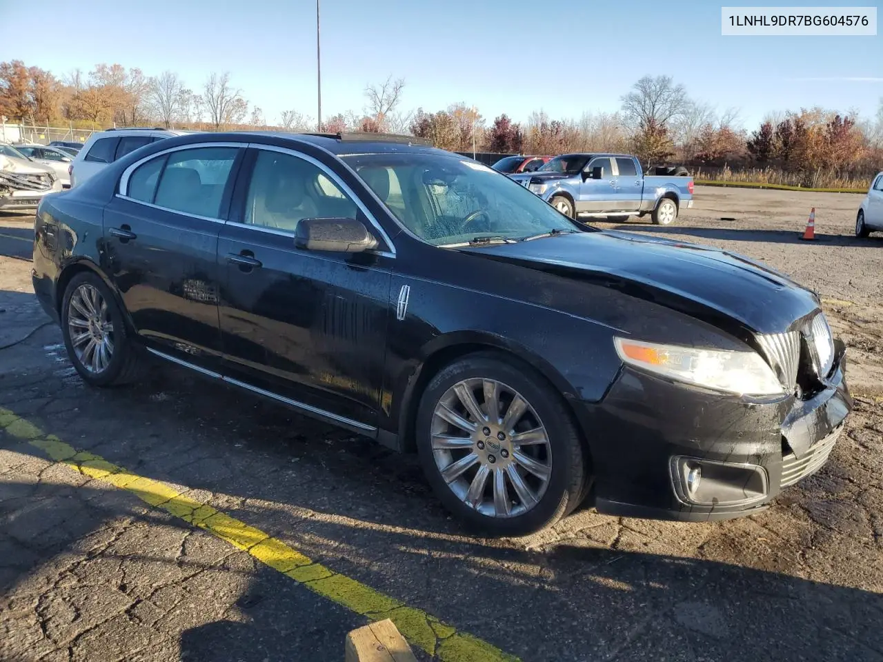 1LNHL9DR7BG604576 2011 Lincoln Mks