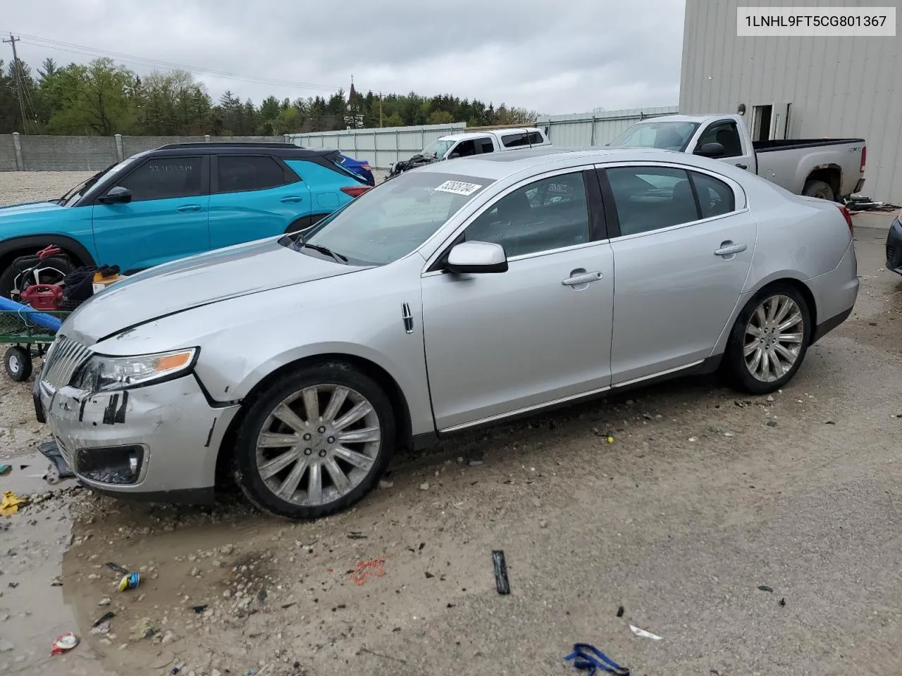 1LNHL9FT5CG801367 2012 Lincoln Mks