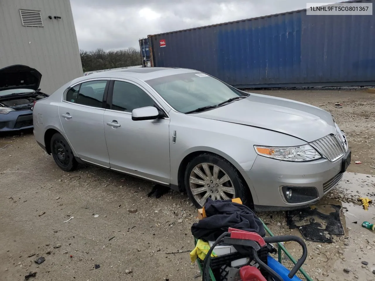 2012 Lincoln Mks VIN: 1LNHL9FT5CG801367 Lot: 52828704