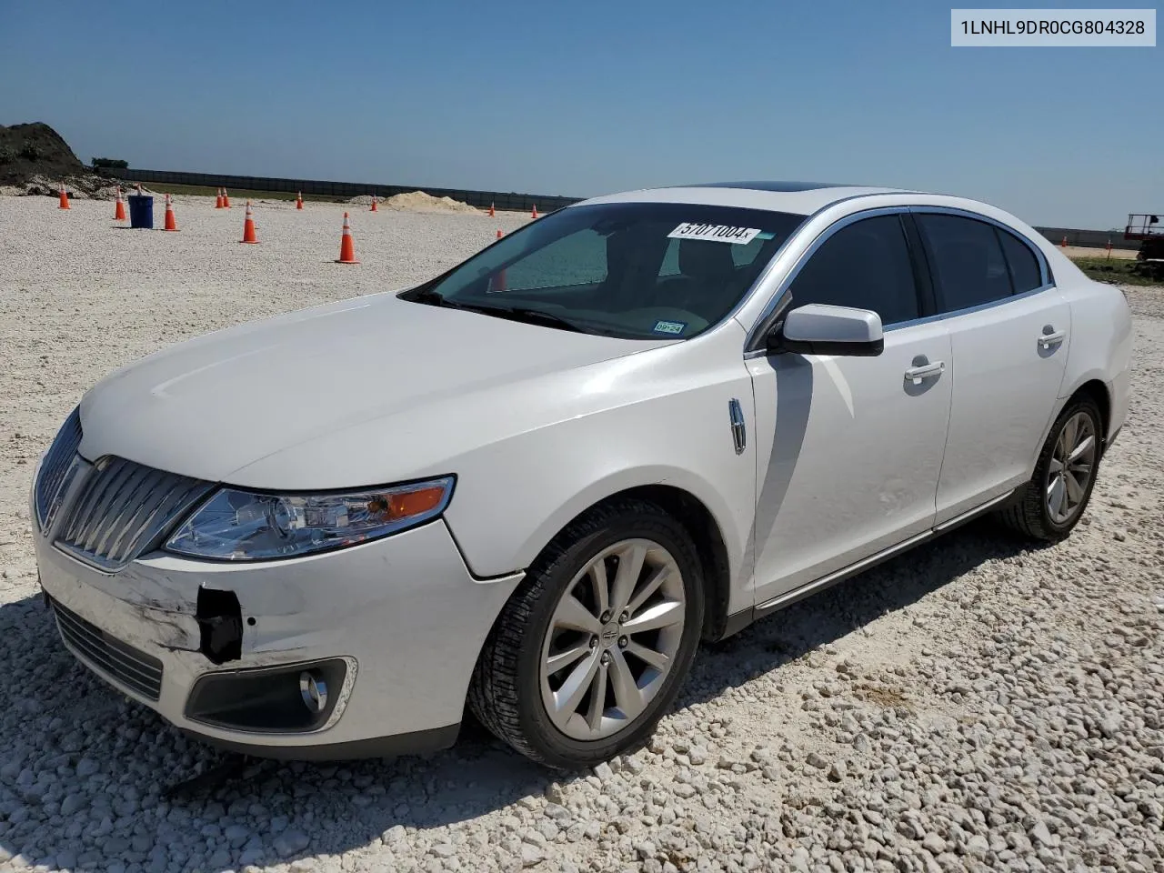 1LNHL9DR0CG804328 2012 Lincoln Mks