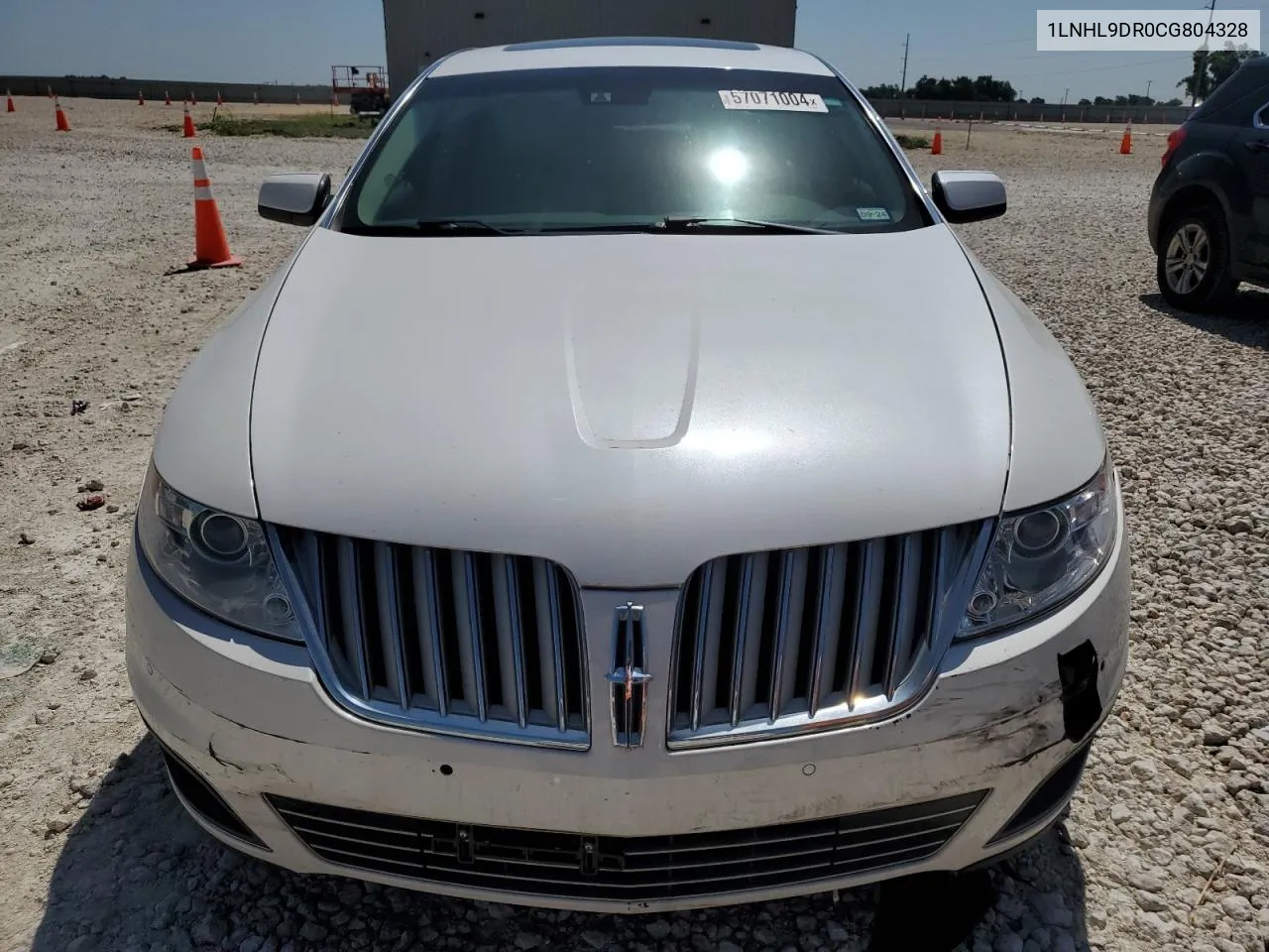 2012 Lincoln Mks VIN: 1LNHL9DR0CG804328 Lot: 57071004