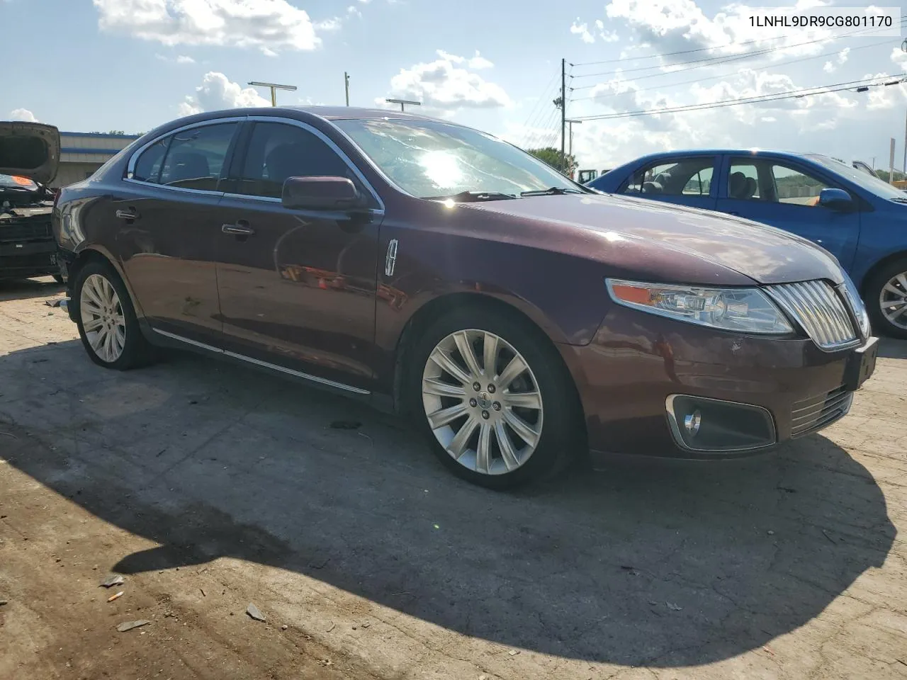 2012 Lincoln Mks VIN: 1LNHL9DR9CG801170 Lot: 57300554