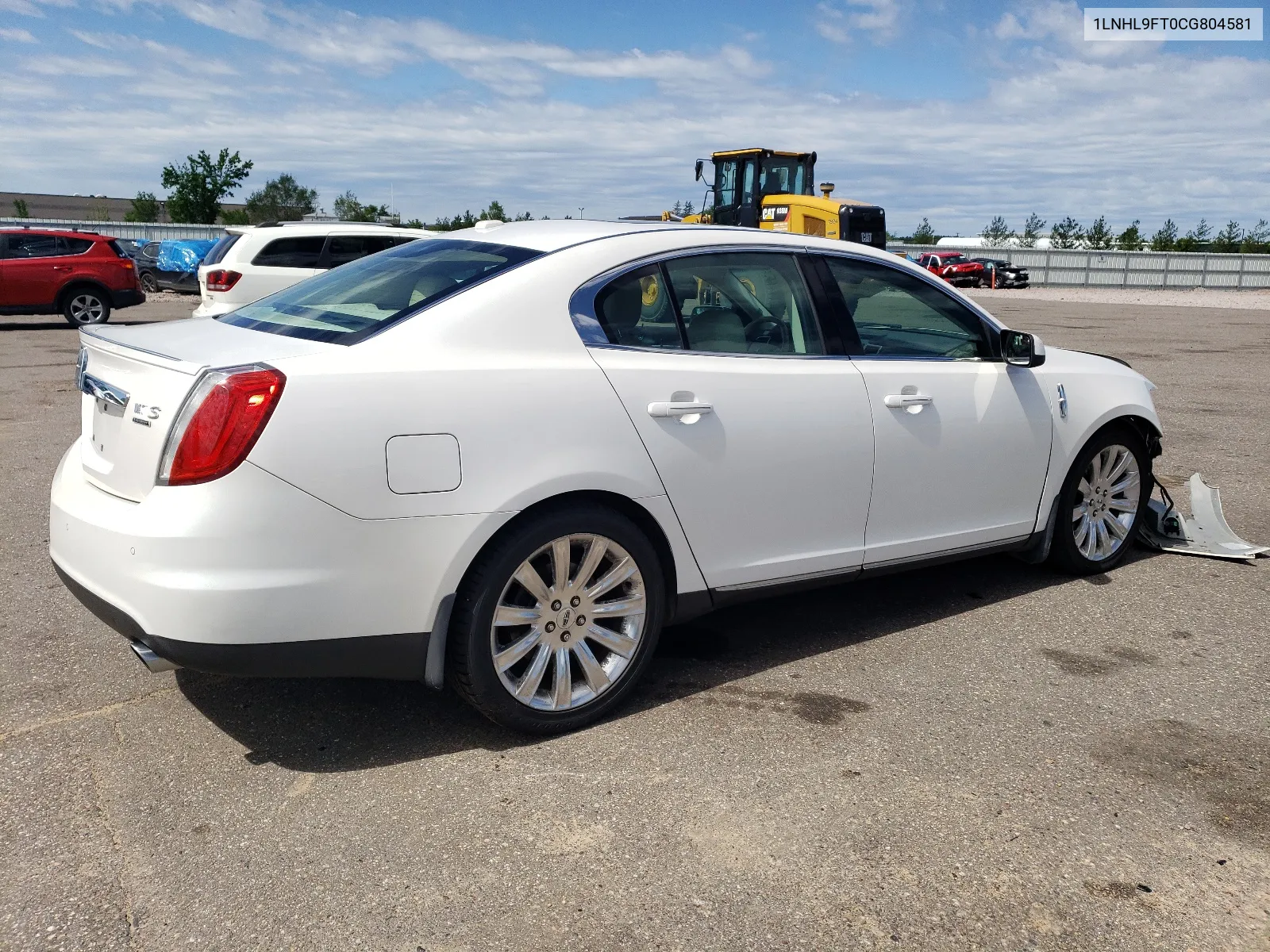 1LNHL9FT0CG804581 2012 Lincoln Mks