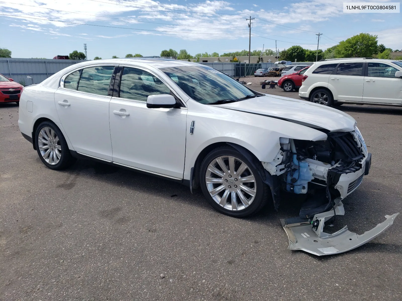 2012 Lincoln Mks VIN: 1LNHL9FT0CG804581 Lot: 57512504