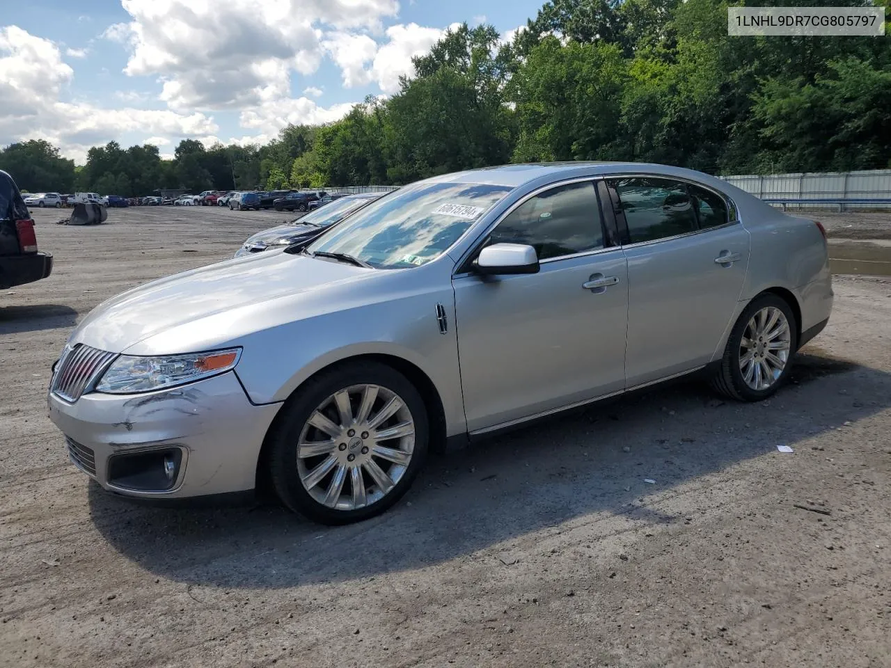 2012 Lincoln Mks VIN: 1LNHL9DR7CG805797 Lot: 60615794