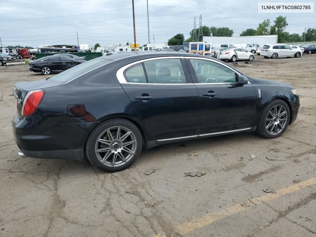 2012 Lincoln Mks VIN: 1LNHL9FT6CG802785 Lot: 62049594