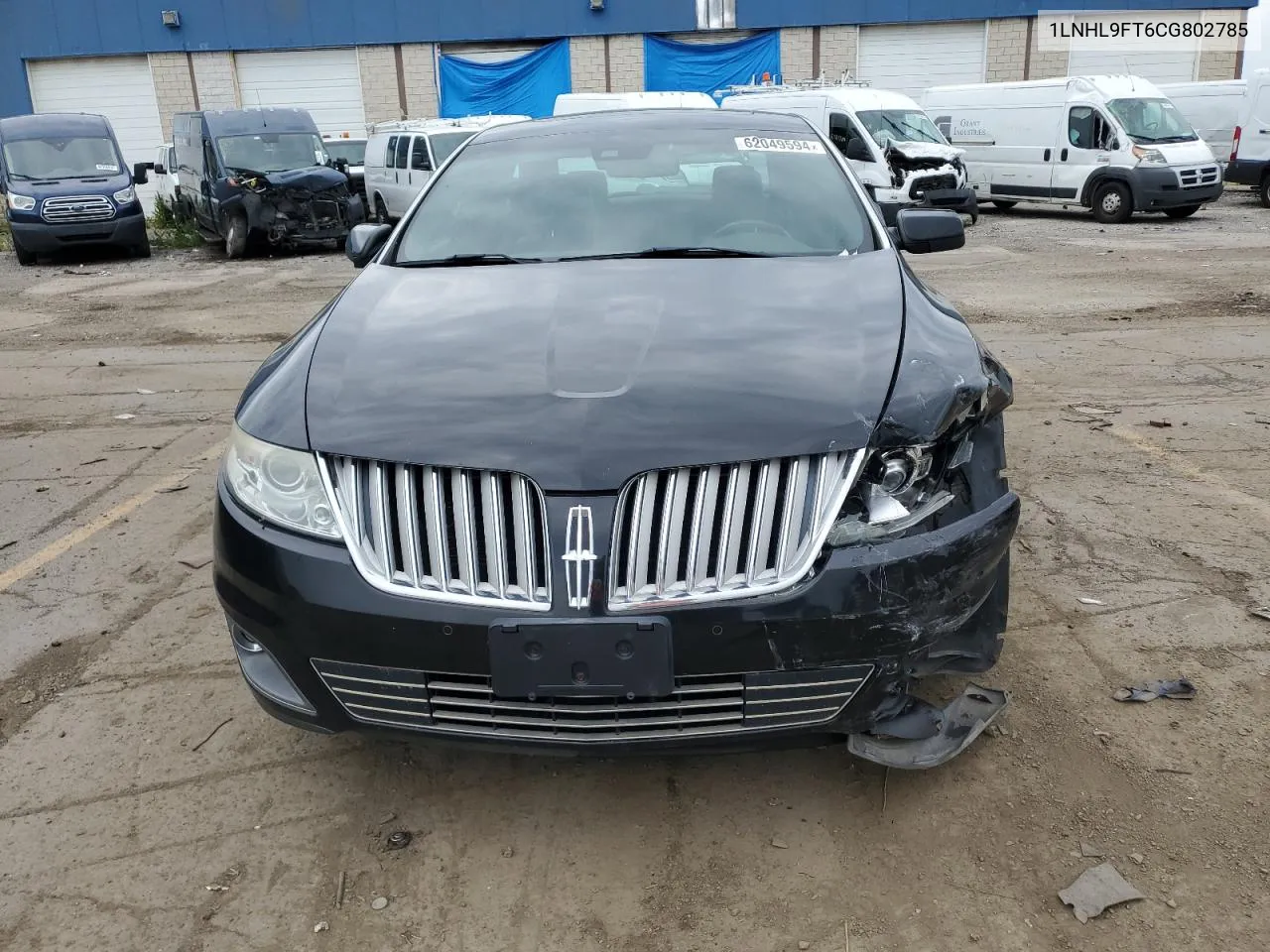 2012 Lincoln Mks VIN: 1LNHL9FT6CG802785 Lot: 62049594