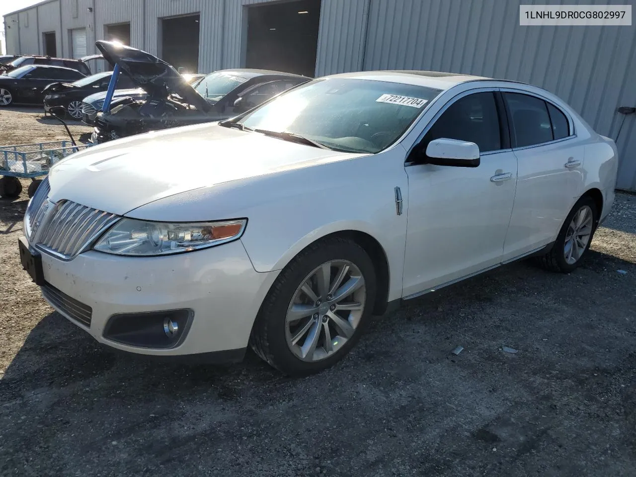 2012 Lincoln Mks VIN: 1LNHL9DR0CG802997 Lot: 72217704