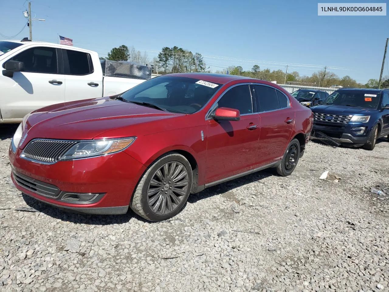 1LNHL9DK0DG604845 2013 Lincoln Mks