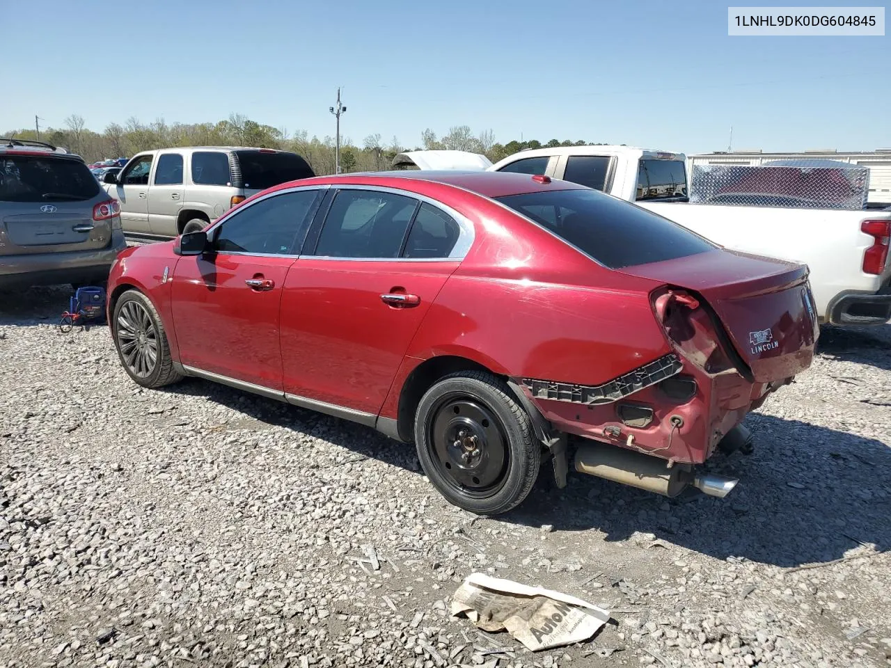 2013 Lincoln Mks VIN: 1LNHL9DK0DG604845 Lot: 47342604