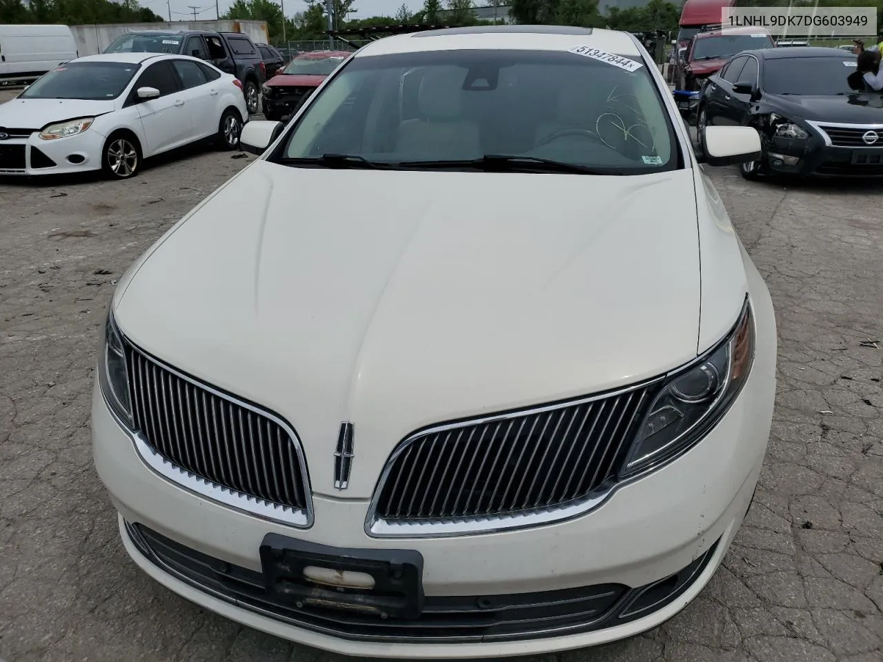 2013 Lincoln Mks VIN: 1LNHL9DK7DG603949 Lot: 51347844