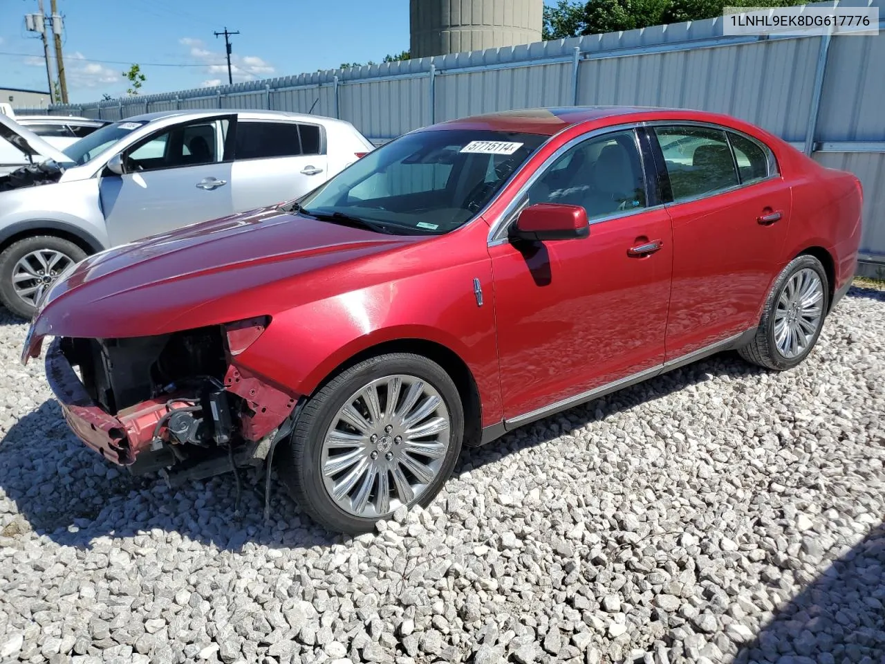 2013 Lincoln Mks VIN: 1LNHL9EK8DG617776 Lot: 57715114