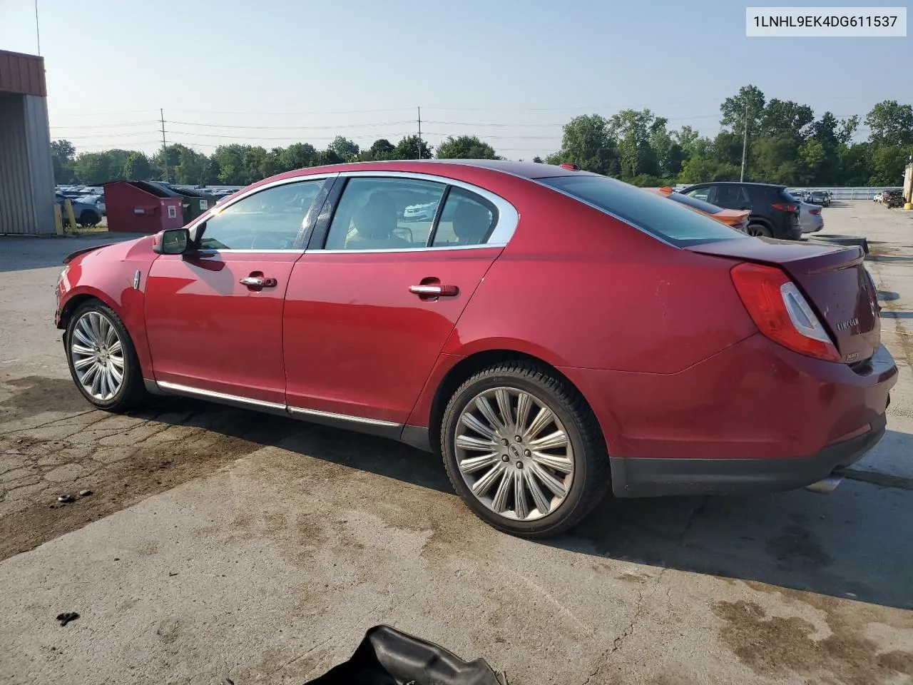 2013 Lincoln Mks VIN: 1LNHL9EK4DG611537 Lot: 59416364