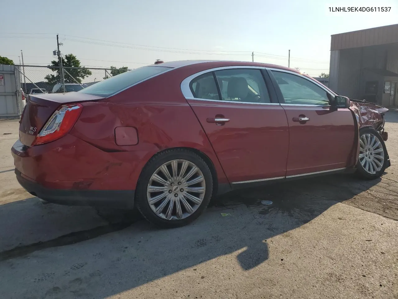 2013 Lincoln Mks VIN: 1LNHL9EK4DG611537 Lot: 59416364