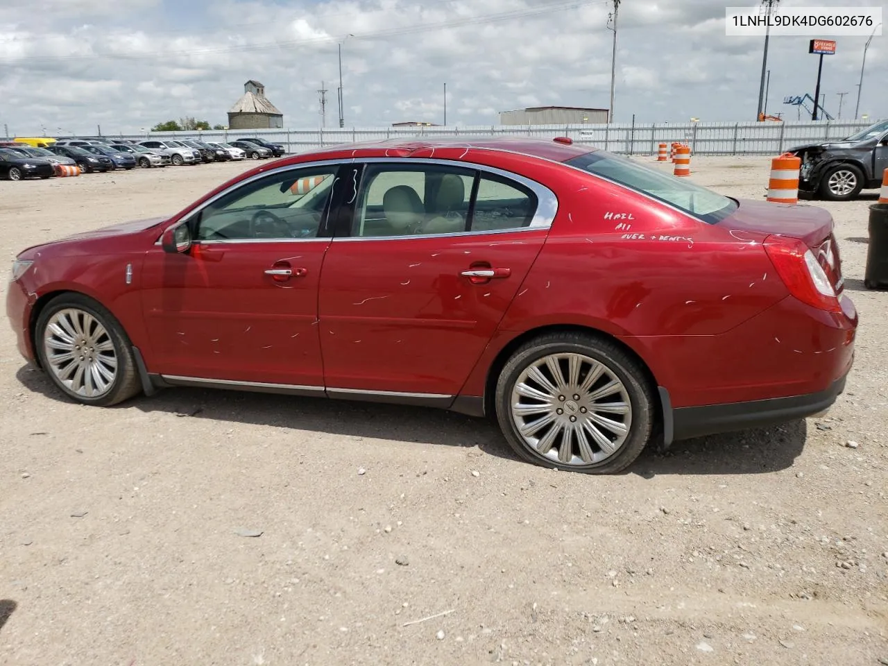 2013 Lincoln Mks VIN: 1LNHL9DK4DG602676 Lot: 59451124