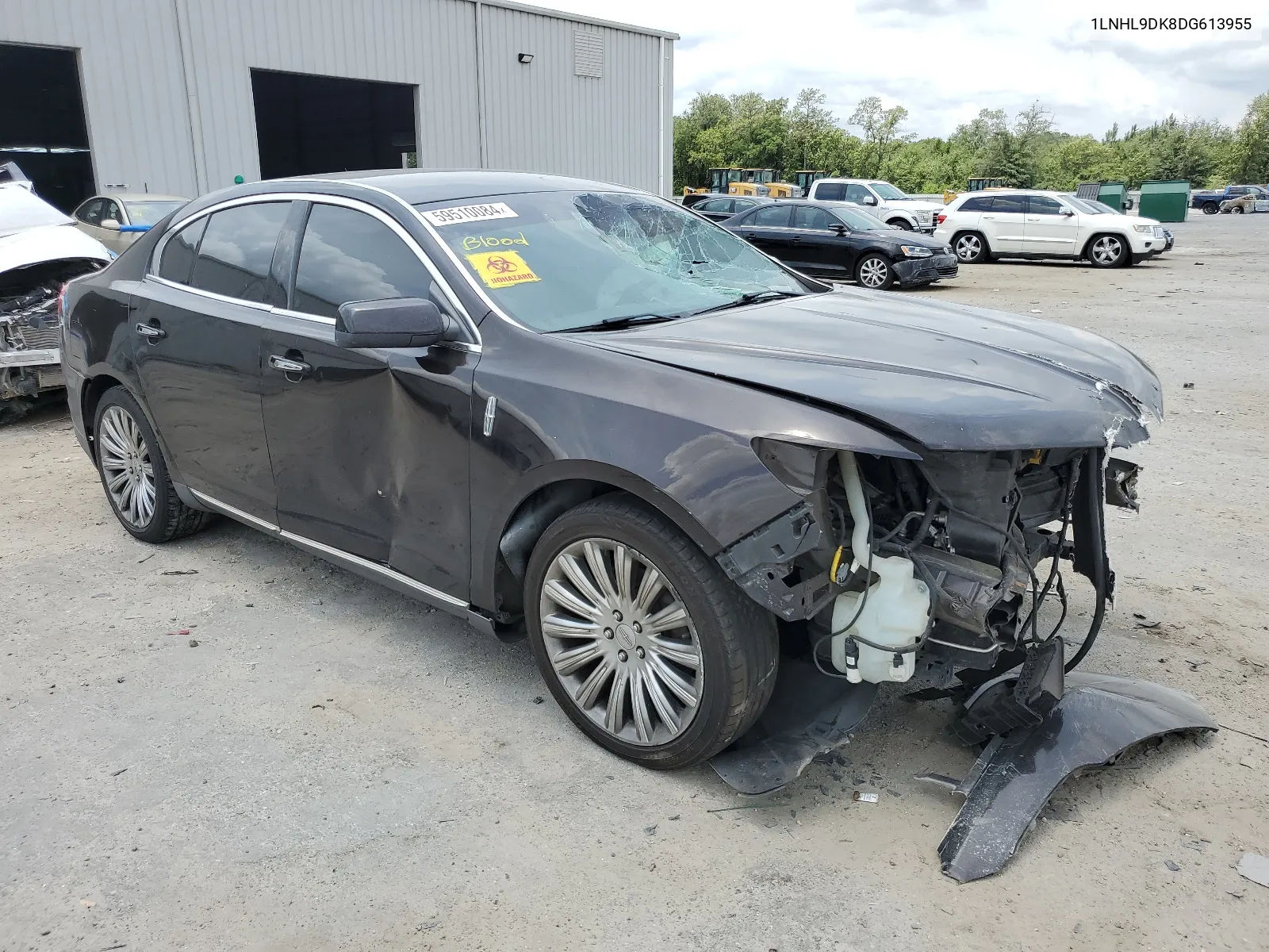 1LNHL9DK8DG613955 2013 Lincoln Mks