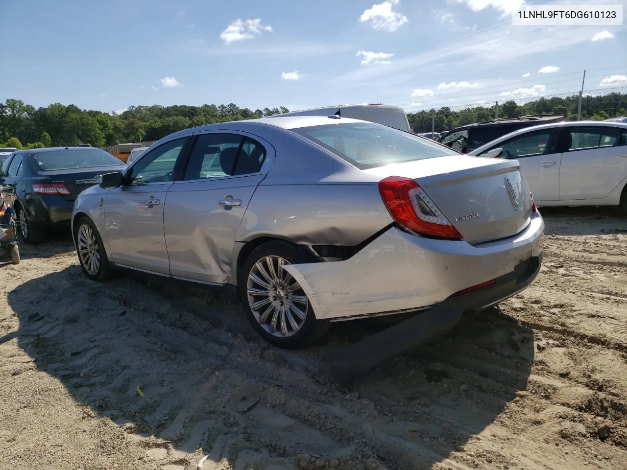 2013 Lincoln Mks VIN: 1LNHL9FT6DG610123 Lot: 59867514