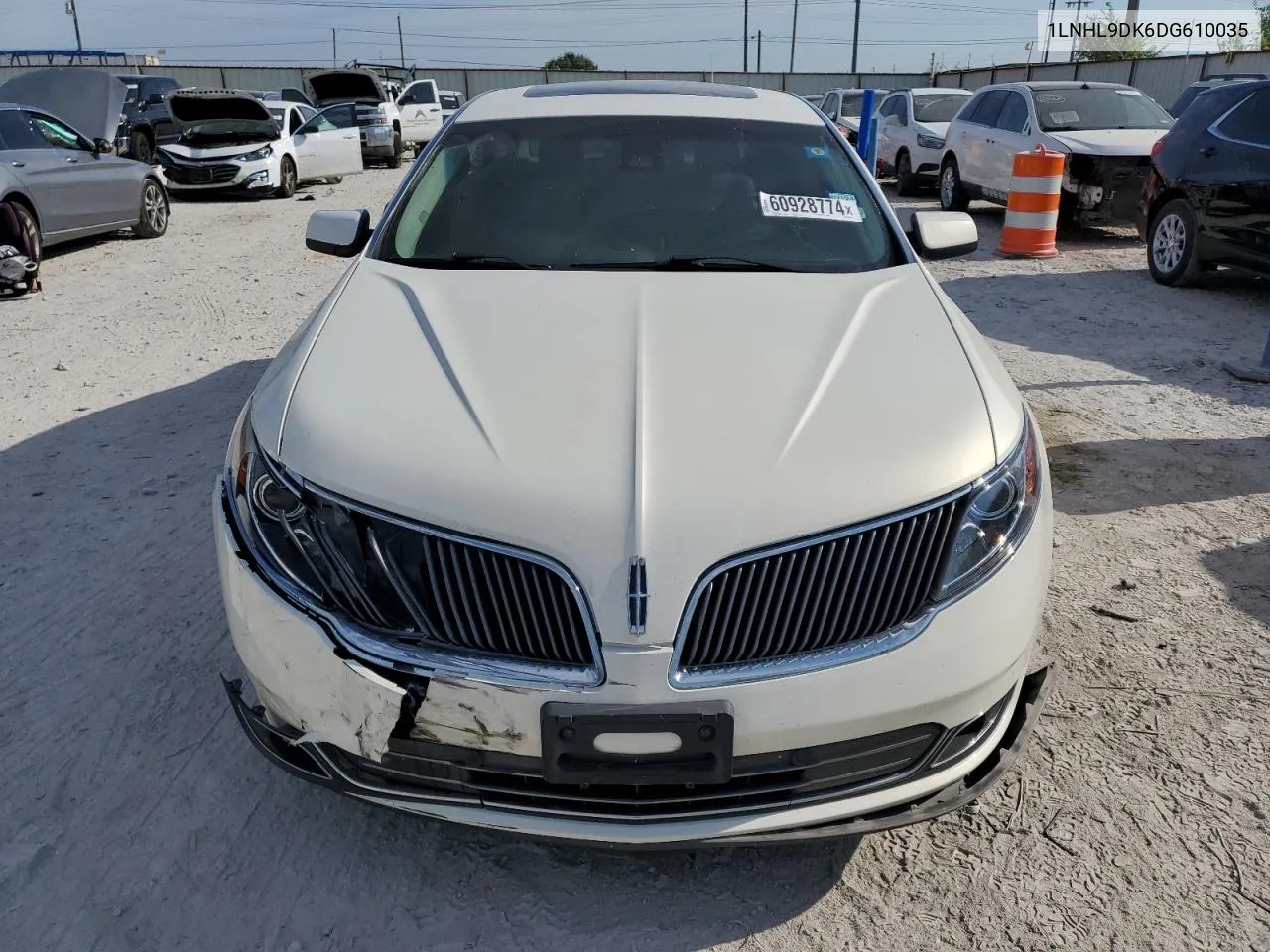 2013 Lincoln Mks VIN: 1LNHL9DK6DG610035 Lot: 60928774