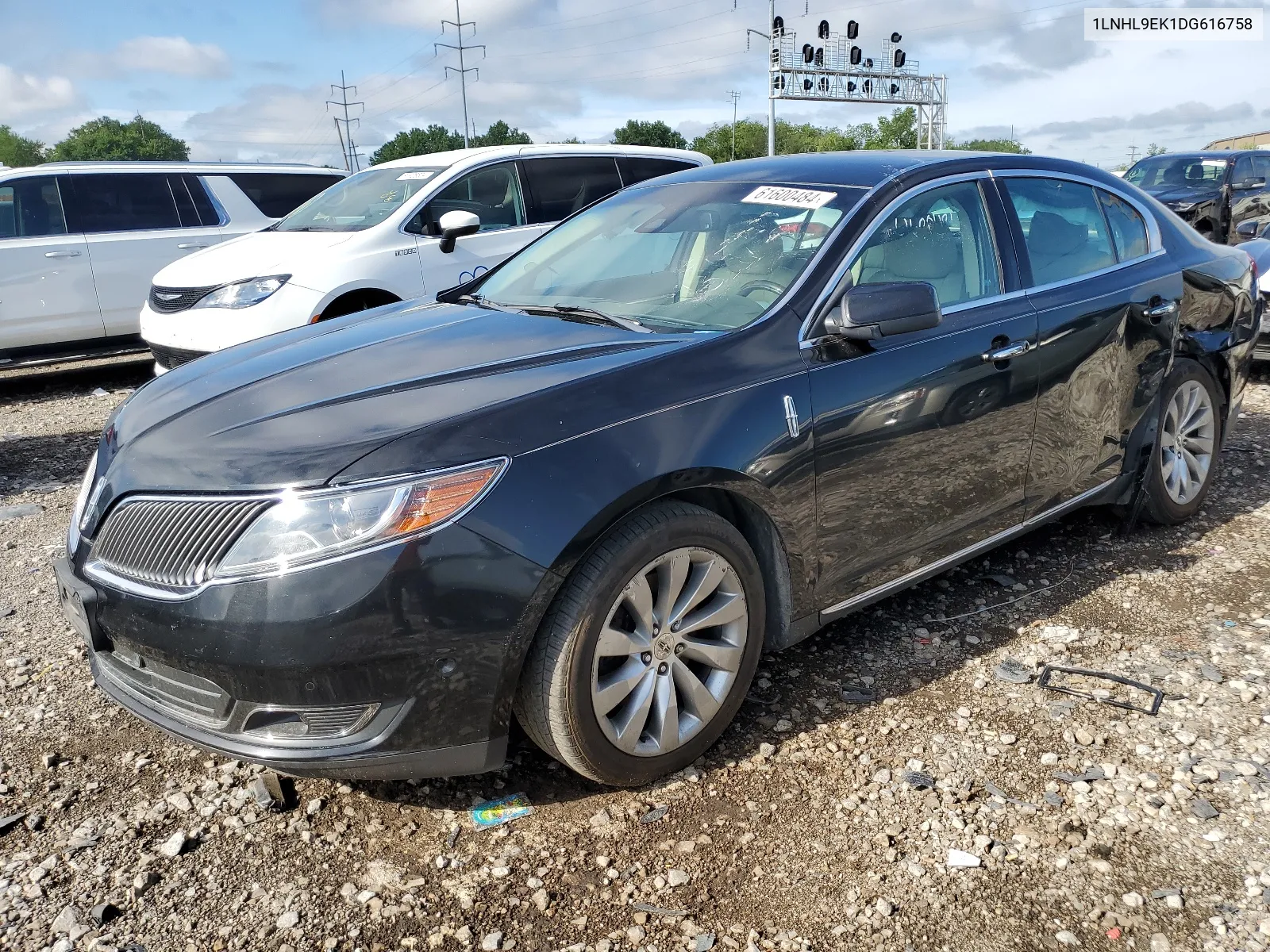 2013 Lincoln Mks VIN: 1LNHL9EK1DG616758 Lot: 61600484