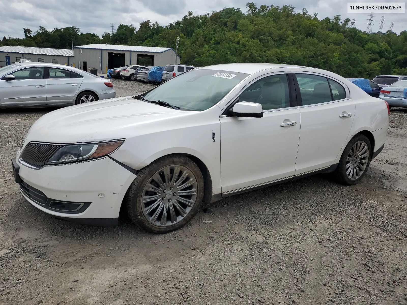 2013 Lincoln Mks VIN: 1LNHL9EK7DG602573 Lot: 61837134