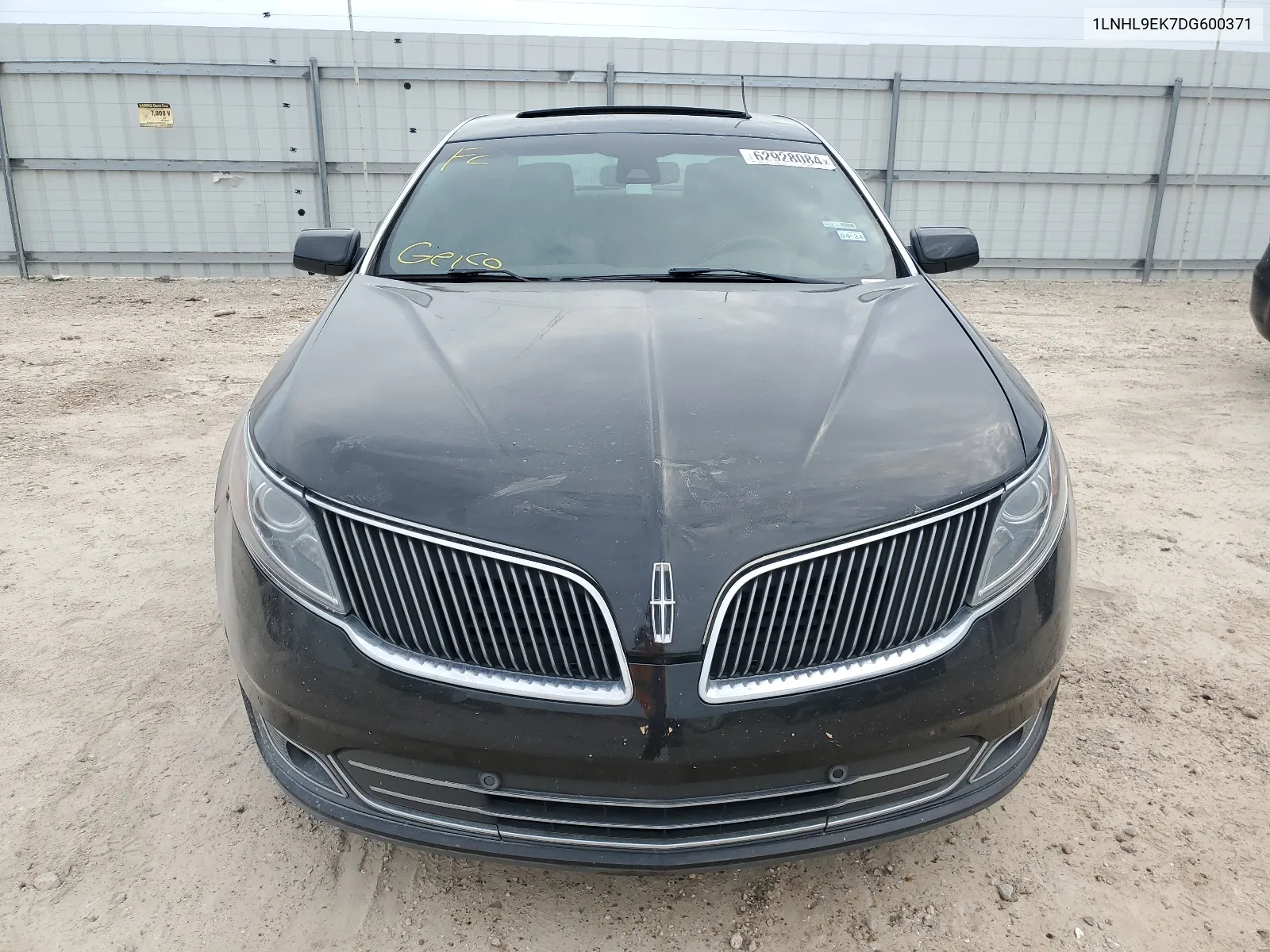 1LNHL9EK7DG600371 2013 Lincoln Mks