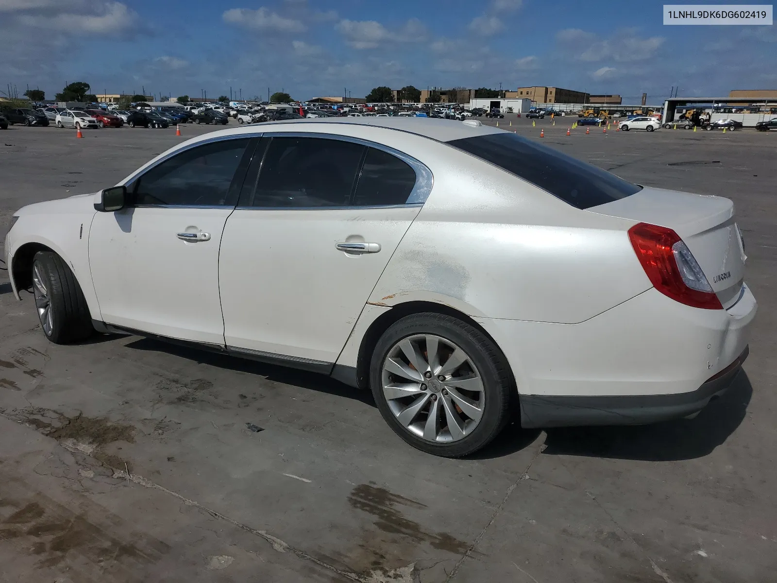 1LNHL9DK6DG602419 2013 Lincoln Mks