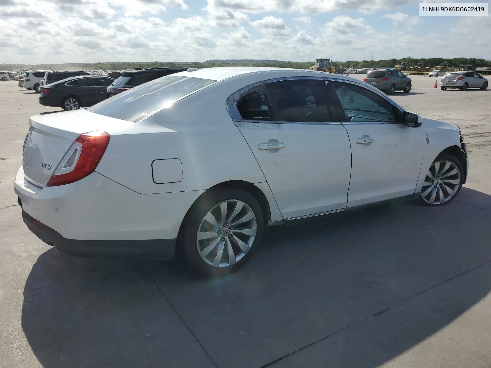 2013 Lincoln Mks VIN: 1LNHL9DK6DG602419 Lot: 65188324