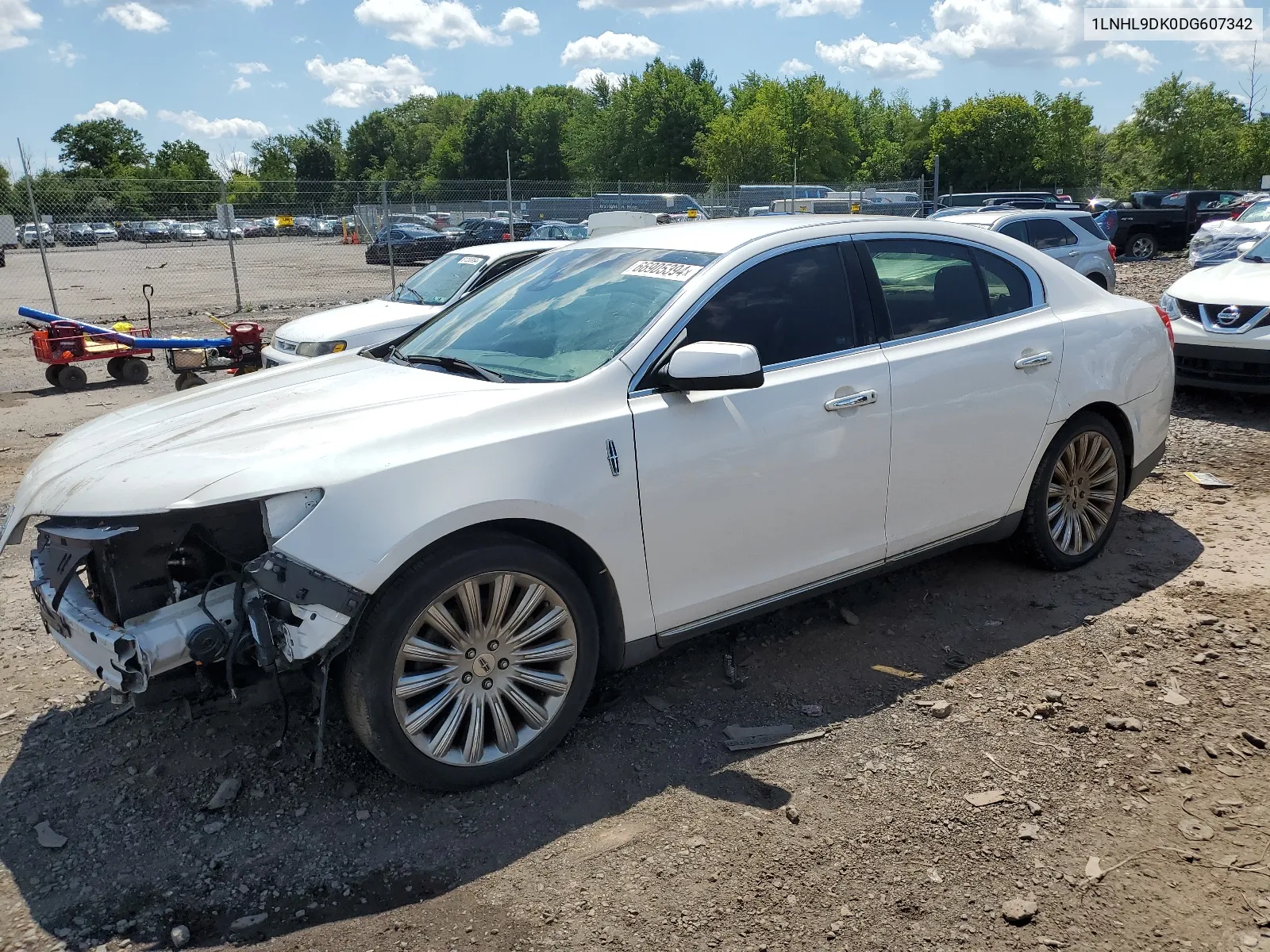 2013 Lincoln Mks VIN: 1LNHL9DK0DG607342 Lot: 66905394