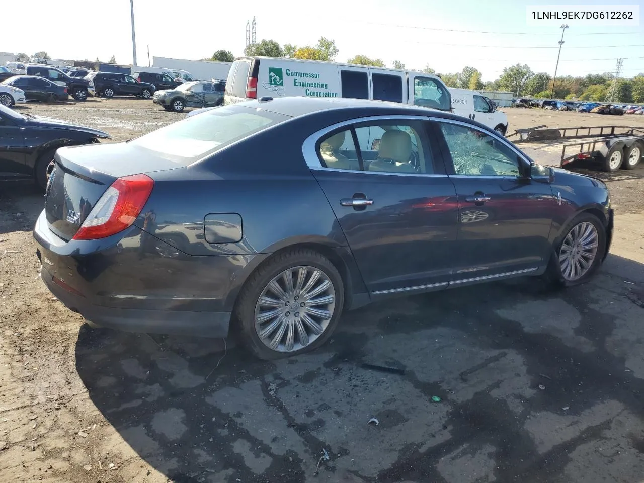 2013 Lincoln Mks VIN: 1LNHL9EK7DG612262 Lot: 70359903